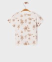 Tee-shirt manches courtes à motifs palmiers bébé garçon